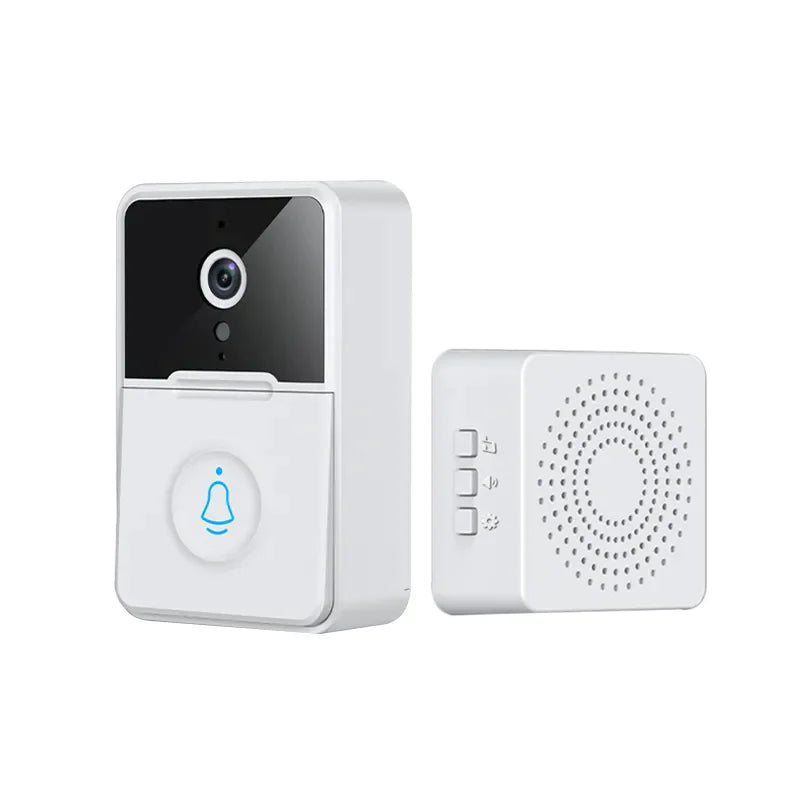 Timbre de seguridad inalámbrico inteligente con WiFi, intercomunicador, cámara de video, timbre para puerta